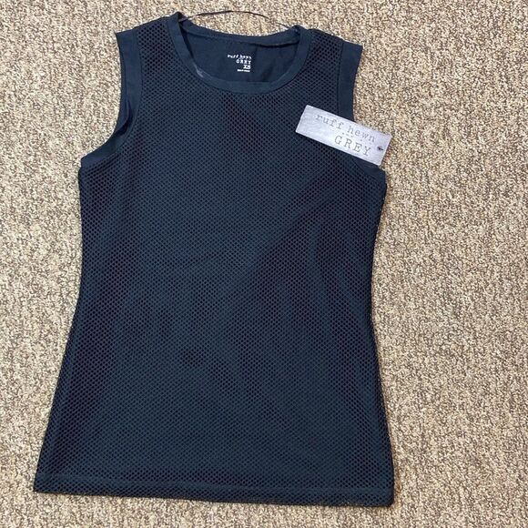 Ruff Hewn Grey Women's Top Blouse Size XS - Picture 14 of 16